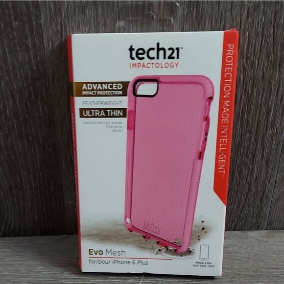tech21 Accessories - Tech21 Evo Mesh Iphone 6 Plus Pink Case